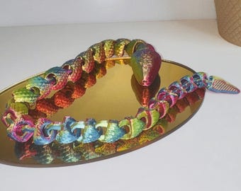 3D Printed Articulated Snake Toy