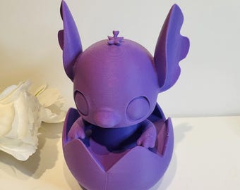 Figura de Stitch impresa en 3D
