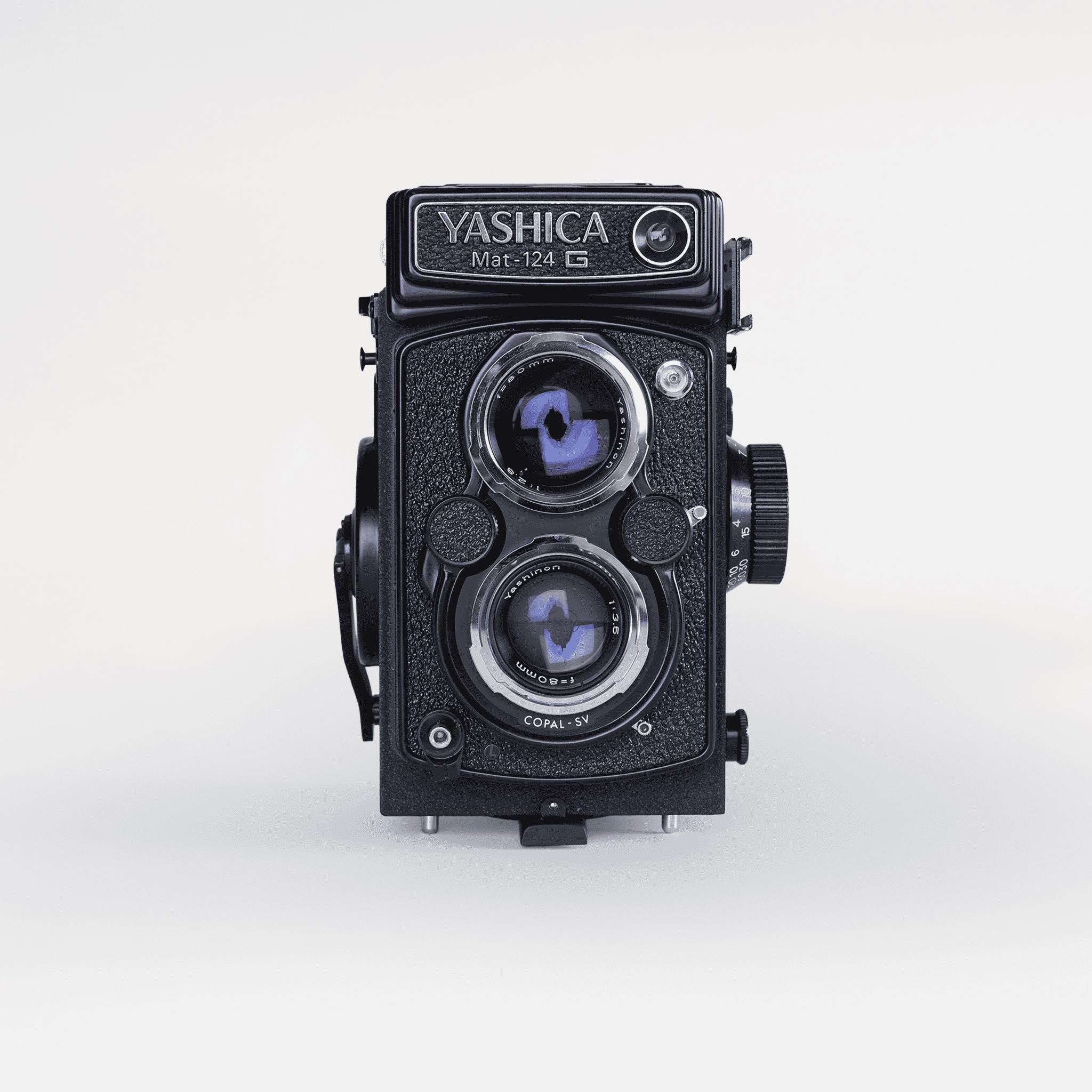 Yashica Mat-124 G Medium Format TLR Vintage Analog 120 Film Camera