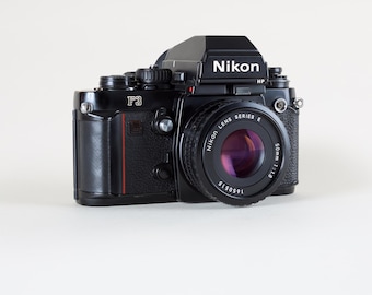 Nikon F3 T HP - Nikkor 50mm F/1.4 Lens - Vintage SLR Camera - Etsy