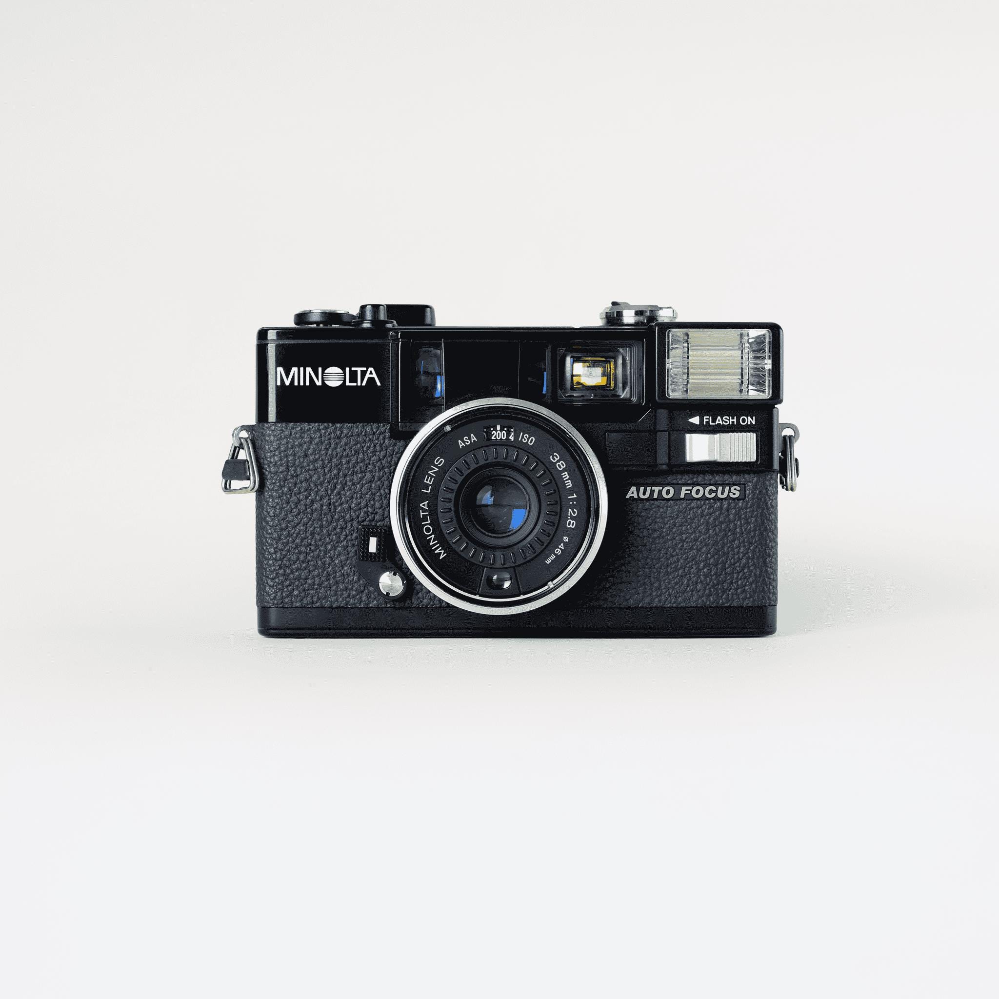 MINOLTA HI MATIC E ブラック　美品　撮影可　専用フード付き Minolta hi matic - Etsy 日本