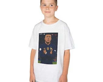 Kinder T-Shirt - Kylian Mbappe Feier