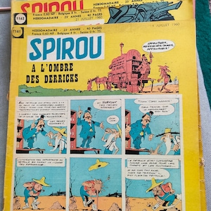 Vintage Spirou comic albums (approx. 250 copies)