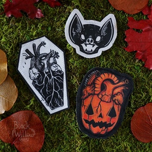 Halloween Fabric Patches