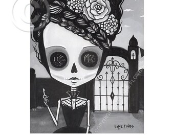 Isabel The Gate Keeper  8x10 print by Lupe Flores