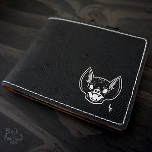 Mad Bat Vegan Leather Wallet