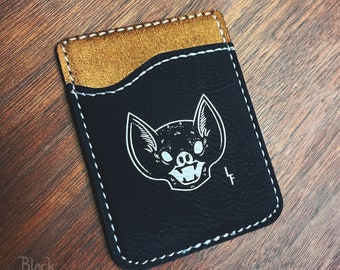 Mad Bat Vegan Phone Wallet