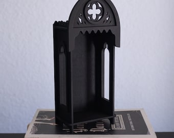 Gothic Temple Wooden Small Niche Crypt