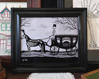 Funeral Carriage by LUPE FLORES