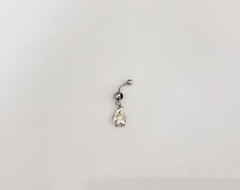 Penguin Animal Charm Belly Navel Ring Body Jewelry Piercing 14g Zoo Antarctica