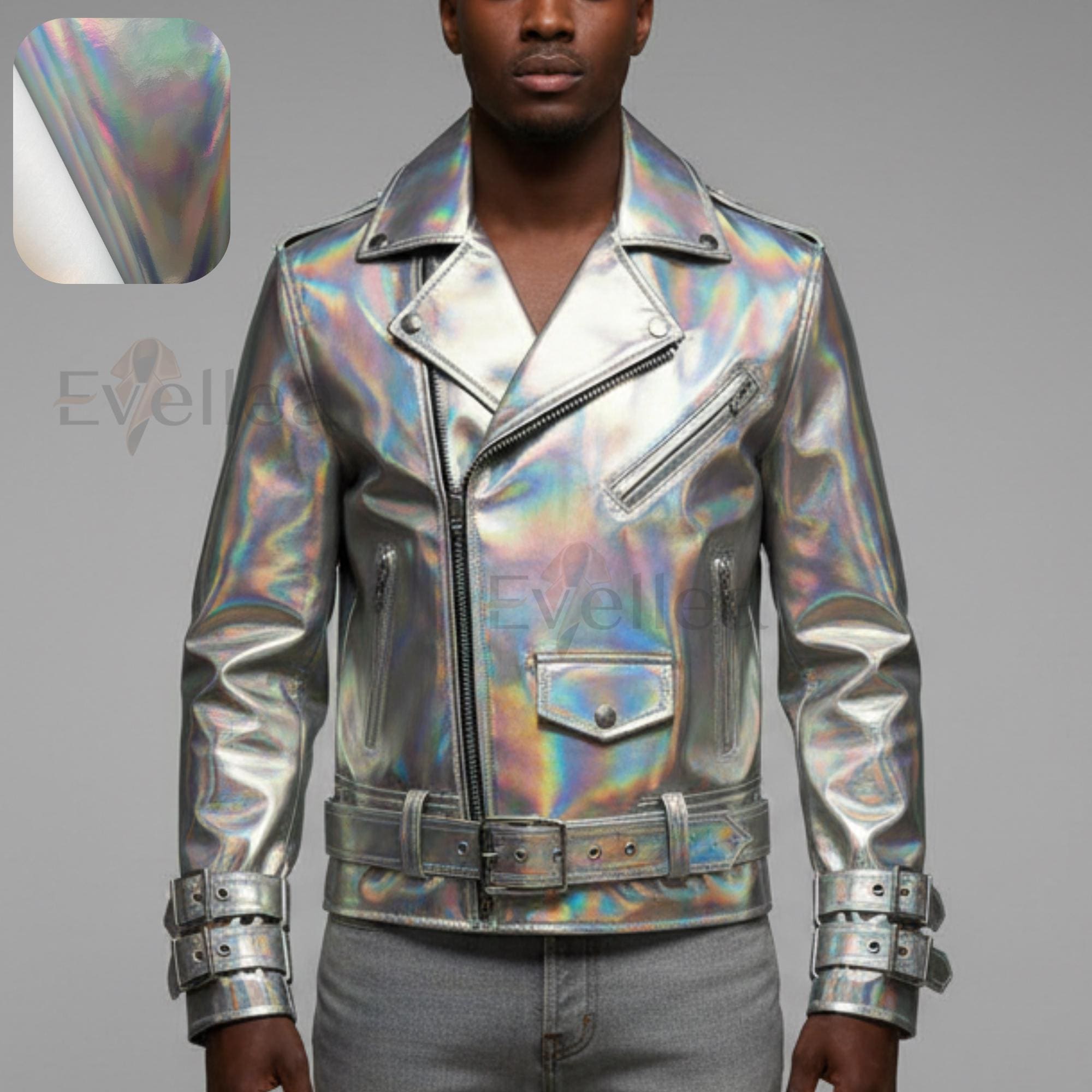 ホログラムジャケット Holographic jacket - Etsy 日本