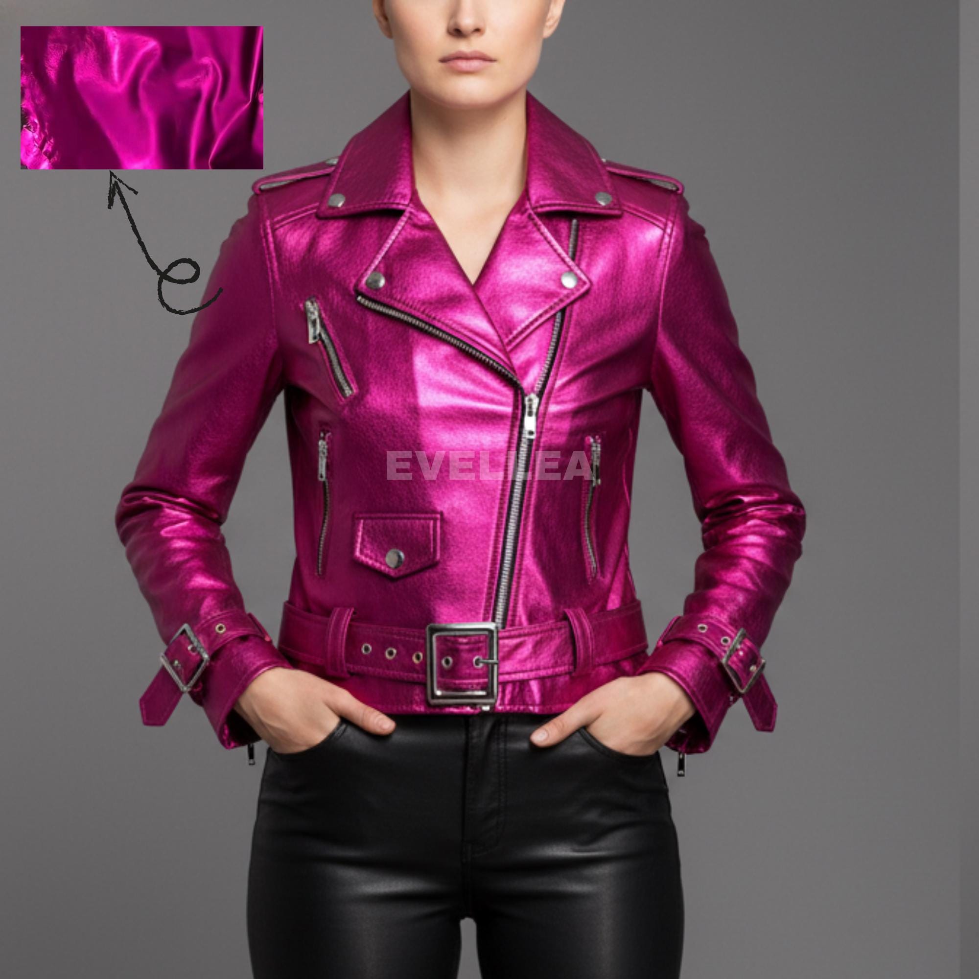 Magenta jacket - Etsy 日本