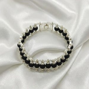 South Indian Karungali Wood Bracelet | Elegant Blackwood Beaded Bracelet for Positive Energy | Handmade Gift for Protection, Inner Strength & Spiritual Harmony