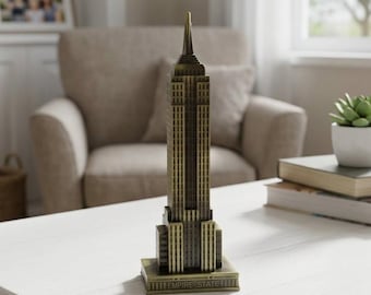 Empire State Building Crystal Figurine by Crystal World - Etsy