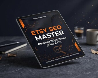 Etsy SEO Master AI • Complete Guide to the Etsy Algorithm 2026 • Keywords, Tags, Titles • Ebook PDF for Etsy Sellers (Beginner to Advanced)