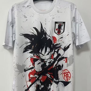 Japan Football Jersey - Dragon Ball Design