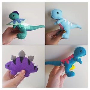 Felt baby dinosaurs lgbt plushie stuffy queer, non-binary, gay, bi, trans, lesbian, ace,