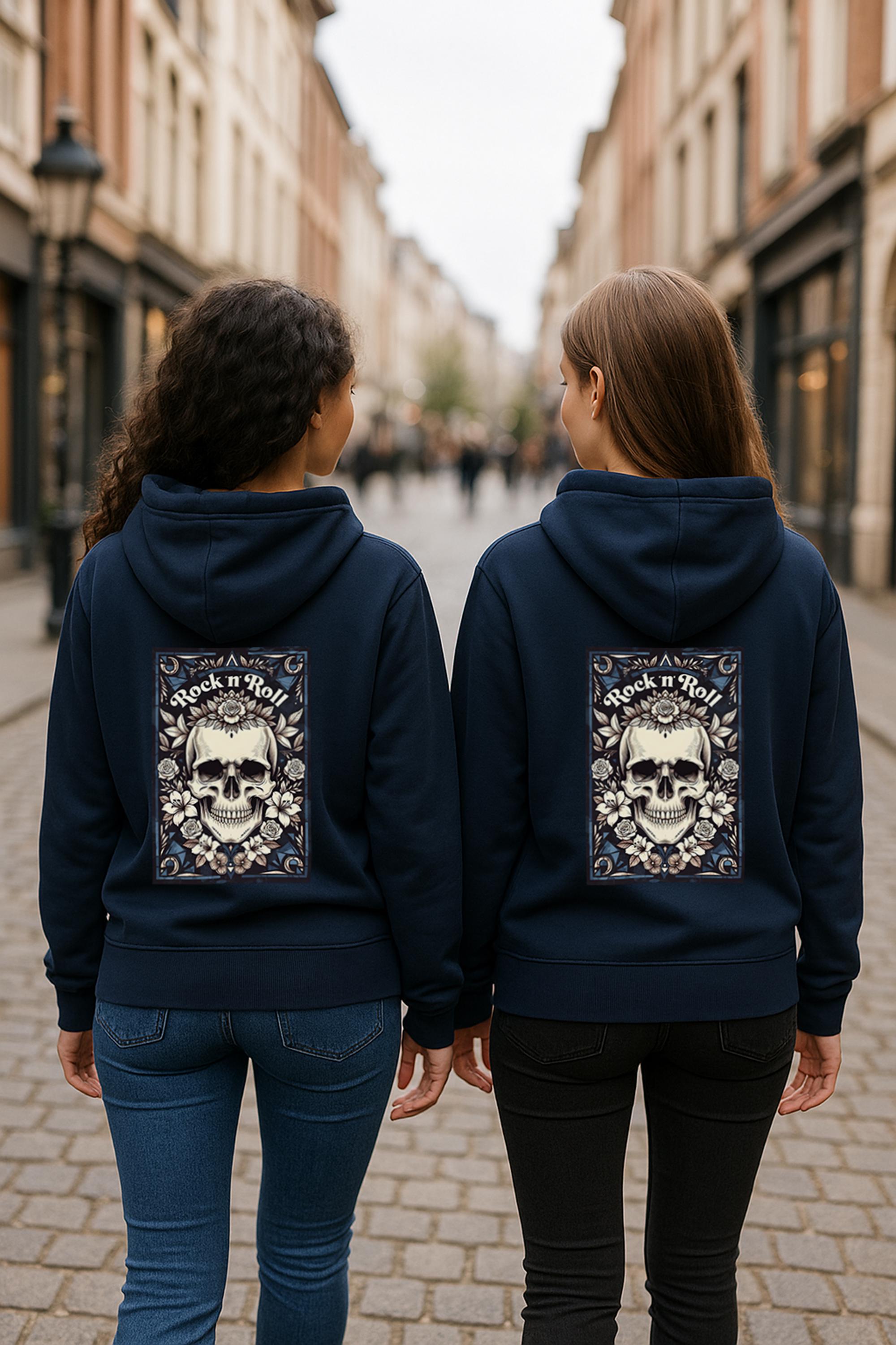 Kapuzenpulli - Heavy Metal Skelett - Air Guitar | Kapuzenpullover