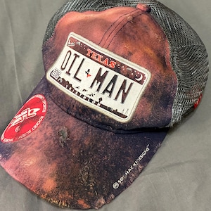 Oil Man - Post-Apocalyptic Distressed Baseball Hat