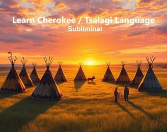 Lerne Cherokee Sprache mp3 Sublitial: Affirmationen, 4 Spuren (Digital Download Audio))