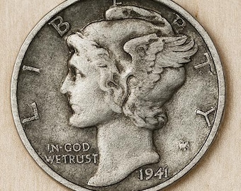 Mercury Silver Dimes 90 Percent – Vintage U.S. Junk Silver Coins – Fractional Silver for Collectors & Stackers