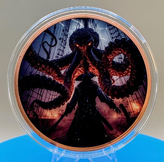 Kraken copper round