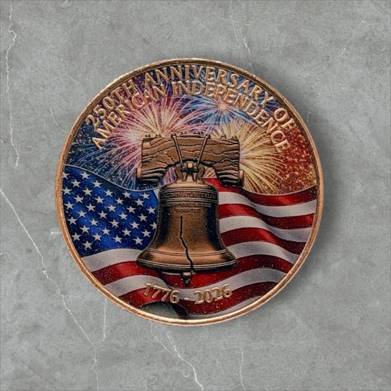 Liberty Bell 250th copper round