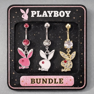 Playboy bunny belly piercing - Etsy 日本
