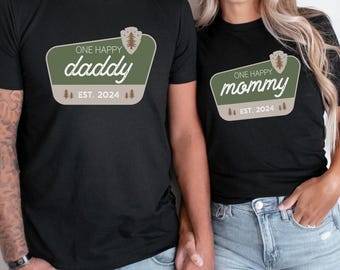 One Happy Camper Birthday Shirt, Custom Family Camping Shirt, Daddy Camper, Mommy Camper Shirt, Custom Camper Shirt, Family camping vacation