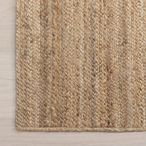 Indian Handmade Solid Natural Jute Braided Rug Custom Size Living Room Rug Warm Vintage Rug Rectangle Jute Carpet Turkish Boho Rug
