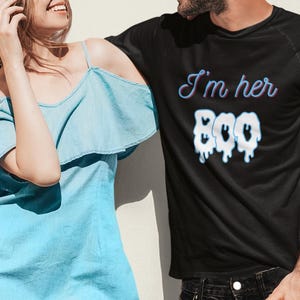 Im Her Boo Shirt, Im His Boo Matching Shirt, Cute Halloween Couple Shirts, Ghost Matching T-Shirts, Couples Matching Shirt, Spooky Vibes tee