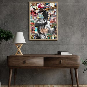 Cristiano Ronaldo CR7 Poster: Vibrant Comic-Style Football Art (Instant Download)