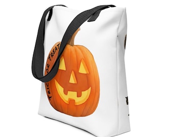 Trick Or Treat Halloween Tote Bag (Scaredy Cats)