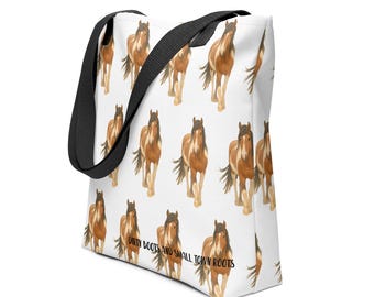Paint Horse Tote Bag (Dirty Boots And Small Town Roots)