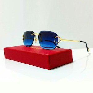 Cartier rimless glasses - Etsy 日本