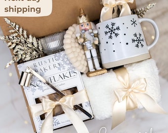 Winter Care Package, Christmas Gift Box, Holiday Corporate Gifts, Client Thank You Gifts, Self Care Set For Her, Birthday Gift For Women