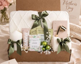Thoughtful Gift for Mom - Mother's Day Gift Box, Spa Gift Basket, Care Package for Her