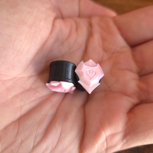 FFXIV Dancer Job Stone Plug Gauges 6mm - 51mm | Final Fantasy XIV Soul Crystals