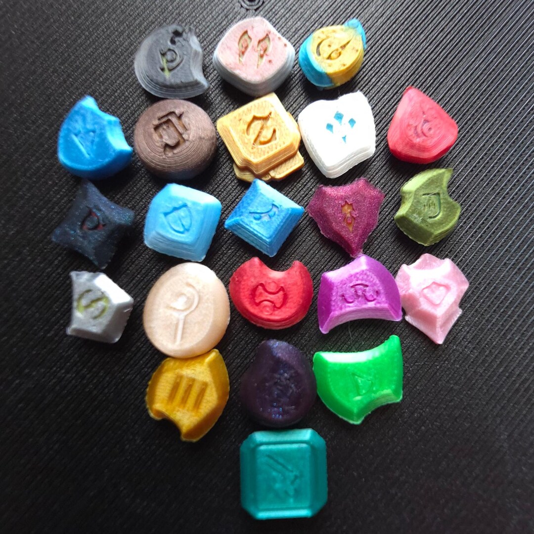 FFXIV Job Stone Stud Earrings | Final Fantasy XIV Soul Crystals - Etsy