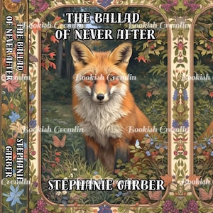 The Ballad of never After by Stephanie Garber Hardback Dust Jacket | Cinematic Fantasy Art | Printable Book Cover | Digital Download