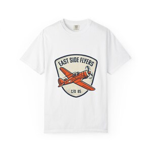 T-shirt East Side Flyers Prop Plane Patch | Vintage vliegtuigembleem
