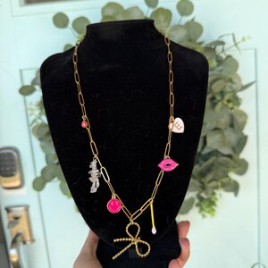 Gold Charm Necklace