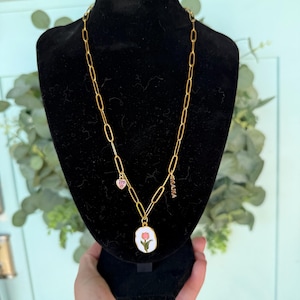Gold Charm Necklace