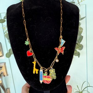 Gold Charm Necklace