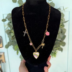 Gold Charm Necklace