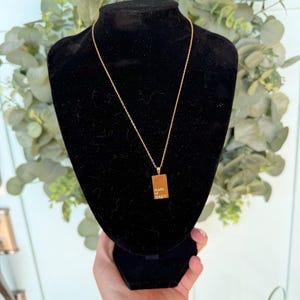 Gold Charm Necklace