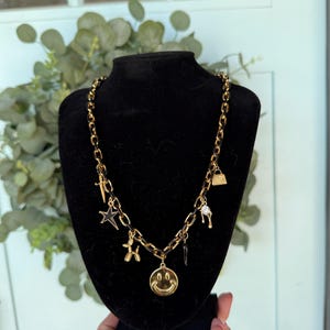 Gold Charm Necklace
