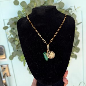 Gold Charm Necklace