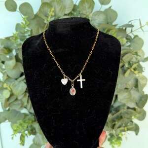 Gold Charm Necklace