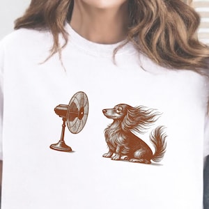 Dachshund Fan Art T-Shirt: Funny Dog Lover Tee
